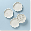 Lenox Oyster Bay Tidbit Plates, Set of 4, Assorted