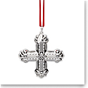 Reed And Barton 2023 53nd Annual Christmas Cross Ornament, Sterling Silver