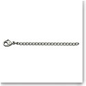 Swarovski Necklace Extender Chain, Ruthenium