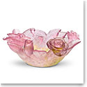 Daum Roses Bowl in Pink