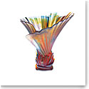 Daum 9.3" Palm Tree Vase by Emilio Robba