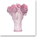 Daum Peony Vase in Pink