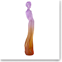Daum Sophie in Amber and Purple by Jean-Philippe Richard, Limited Edition Sculpture