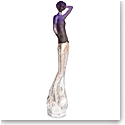 Daum Ines in Grey, Purple and Silver by Jean-Philippe Richard, Limited Edition Sculpture