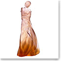 Daum L'Hiver en Soi in Amber and Pink by Marie-Paule Deville Chabrolle, Limited Edition Sculpture