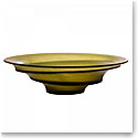 Daum Sand Centerpiece in Olive Green by Christian Ghion, Limited Edition