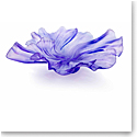 Daum Medium Lilac Draped Bowl
