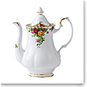 Royal Albert Old Country Roses Coffee Pot, Large