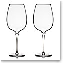Nambe Vie Cabernet Merlot Wine Glasses, Pair