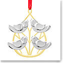 Nambe Metal Twelve Days Of Christmas, Four Calling Birds 2022 Ornament