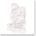 Lalique Nude Sage, Wise Sculpture, Clear