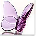 Baccarat Crystal Lucky Butterfly, Purple