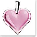 Lalique Amoureuse Beaucoup Heart Pendant, Pink