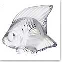Lalique Clear Fish Sculpture