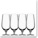 Orrefors Crystal, Beer Lager Glasses, Set of Four