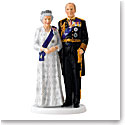Royal Doulton Pretty Ladies Queen Elizabeth's Platinum Wedding Anniversary, Limited Edition of 1000 Pieces