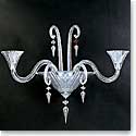 Baccarat Crystal, Mille Nuits 2 Light Wall Crystal Sconce