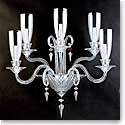 Baccarat Crystal, Mille Nuits 5 Light Wall Crystal Sconce