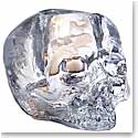 Kosta Boda Still Life Skull Crystal Votive, Clear