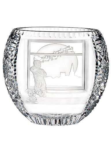 Waterford Crystal, 2017 House of Waterford Santa In His Sleigh Crystal Bowl, Limited Edition