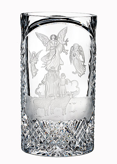 Waterford 2017 House of Waterford Shepherds and Angels Vase, Limited Edition