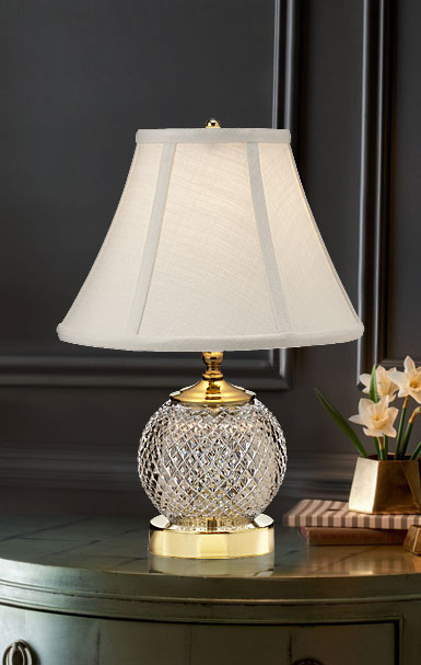 Waterford Crystal, Alana Mini 15 1/2" Accent Crystal Lamp