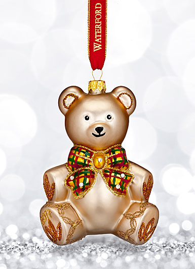 Waterford 2017 Holiday Heirloom Baby's First Teddy Bear Ornament