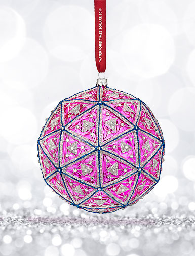 Waterford Holiday Heirloom 2018 Times Square Masterpiece Ball Ornament