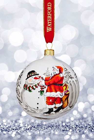 Waterford Crystal, 2017 Holiday Heirloom Magic of Christmas Ball Ornament