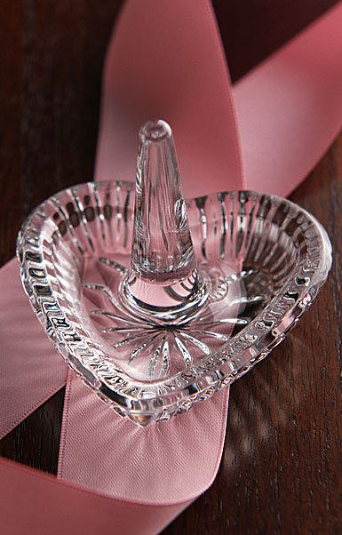 Waterford Giftology Heart Crystal Ring Holder