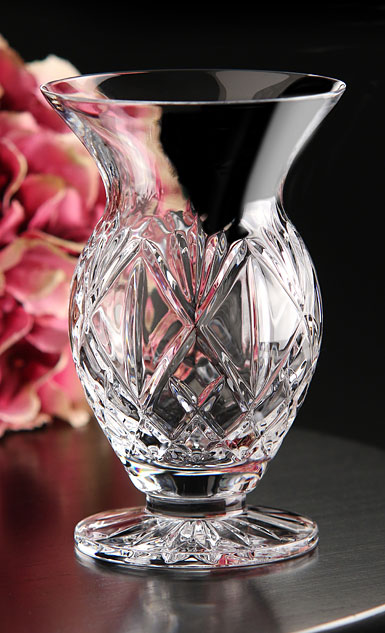 Waterford Crystal, Huntley Footed Crystal Vase