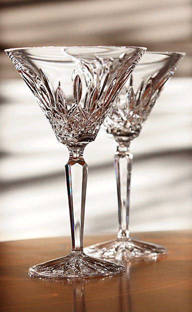 Waterford Classic Lismore Martini Glass - Pair
