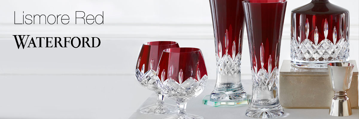 Waterford Lismore Red Collection | Crystal Classics