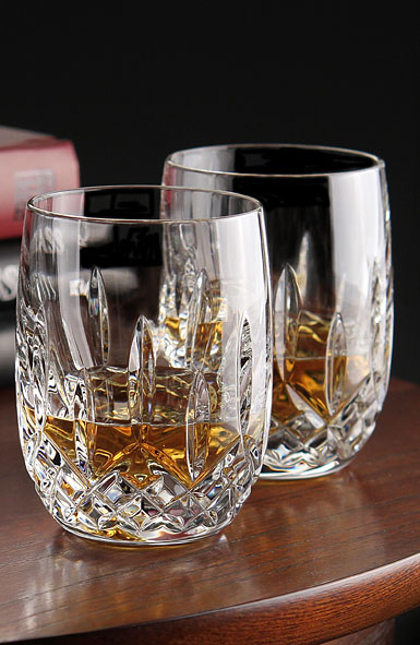 crystal whiskey glasses