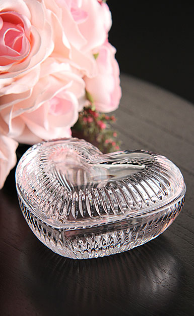 Waterford Crystal Covered Heart Box