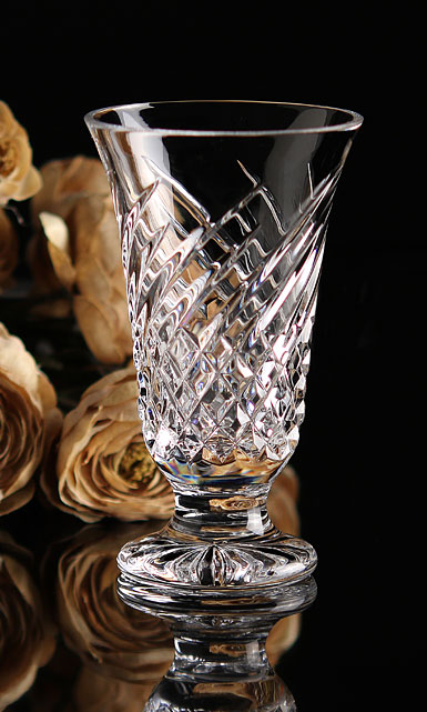 Waterford Crystal, Wave 6" Crystal Vase