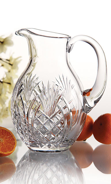 Clear Pineapple Textured Large Pitcher – Mariposa